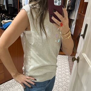 All Saints split finish sleeveless thin sweater Size US4